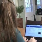 Managing a Successful Job Search, Young Woman Search The Internet for a Job