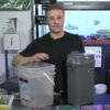 Aquarium Maintenance, Man Discussing Cleaning an Aquarium