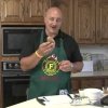 Making the Perfect Twice Baked Potato, Man Holding Potato in Kitchen