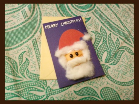 Santa Christmas Card