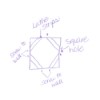 A drawing showing how to repair a hole in drywall.