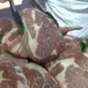 Photo of meat ready to grill.