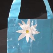 How to Make a Duct Tape Purse, Blue Duct Tape Purse