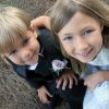 Kids at a wedding.