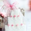 A fancy cookie wedding favor.