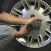 Change a Tire, Man Changing a Flat Tire