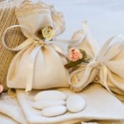 Homemade wedding favor.