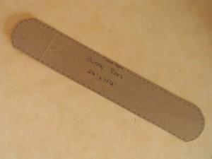 paper ear pattern