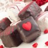 Valentine's petit fours.