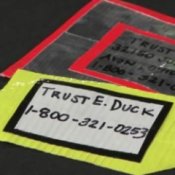 How to Make a Duct Tape Luggage Tag