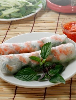 Vietnamese Spring Roll Recipes, Vietnamese Style Shrimp Roll