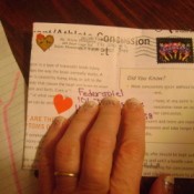 Recycled Paper Envelope Finished