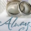Two wedding rings.
