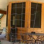 homemade garden trellis
