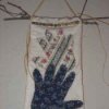 hand print wall hanging