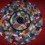 Round t-shirt rag rug.