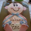 Decorated Baby Cake For Shower