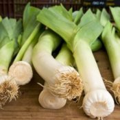 freezing leeks