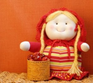 homemade doll