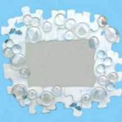 Jigsaw puzzle piece picture frame
