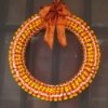 Candy corn fall wreath.