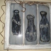 Painted Window Panes