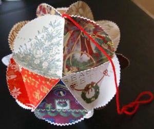 Using Old Christmas Cards