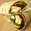 Grilled chicken wrap.