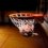 Hosting a March Madness Party, Basketball Going Through Hoop