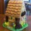 Bunny gingerbread house.
