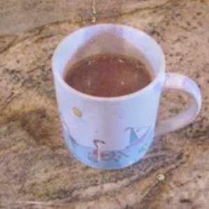 Coffee Mug Chocolate Cake Before Cooking
