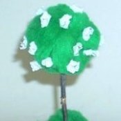 Easy Clay Pot Topiary