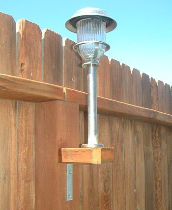 Adding Lighting to a Fence | ThriftyFun