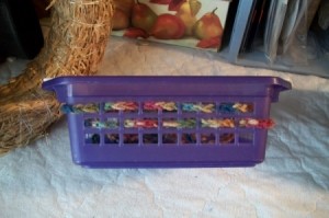 Ideas For Crocheted Chains - Basket