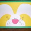 Three dimensional bunny card.