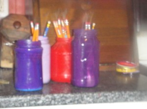 Painted Jars
