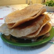 Stack of Vietnamese Rice Crackers