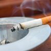 Cigarette Burning in Ash Tray