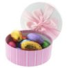 Easter Gift Box With Chocolate Eggs Inside
