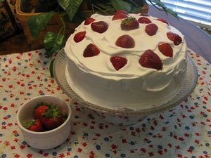 Strawberry Soda Pop Cake