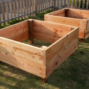 Two Completed Garden Beds