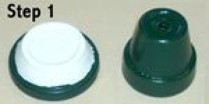 Painting mini clay pot birdbath
