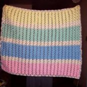rainbow baby afghan