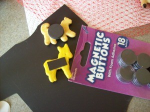 Back of Animal Cracker Magnets 