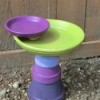 Finished birdbath.