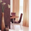 Color Coordinated Curtains in Modern Home