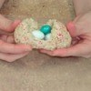Rice Krispies Easter eggs.