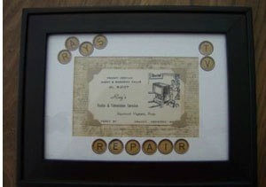 Framed Business Card