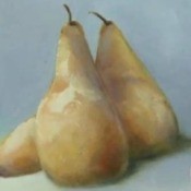 Pear Oil Painting
