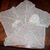 Newborn Baby Afghan, Hat, and Booties Pattern